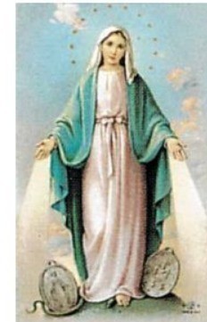 Sacco Company > Printable Holy Cards > OUR LADY OF MIRACULOUS MEDAL ...